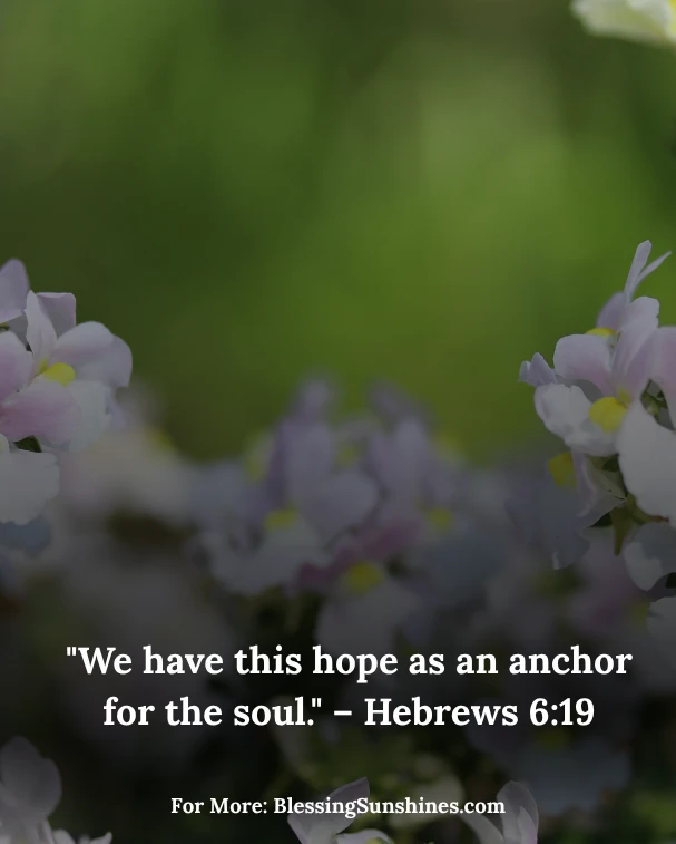Anchored in Faith this Thursday