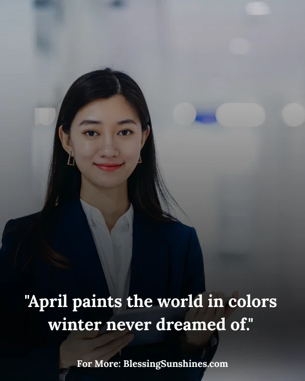 Beautiful April Quotes for Joy & Positivity