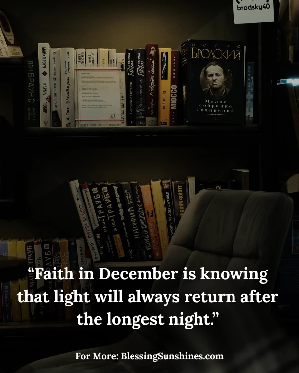 Faith and Gratitude December Quotes