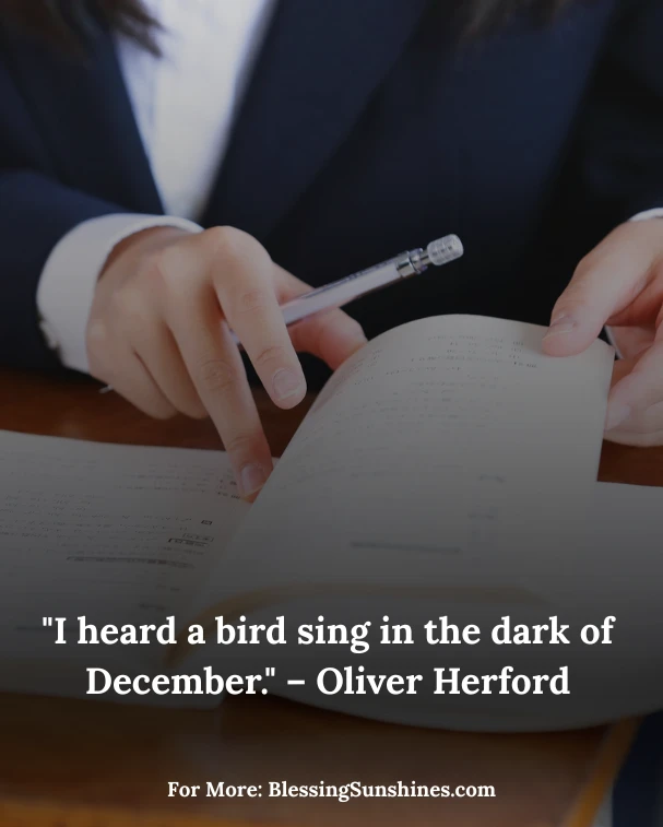 Famous Quotes About December