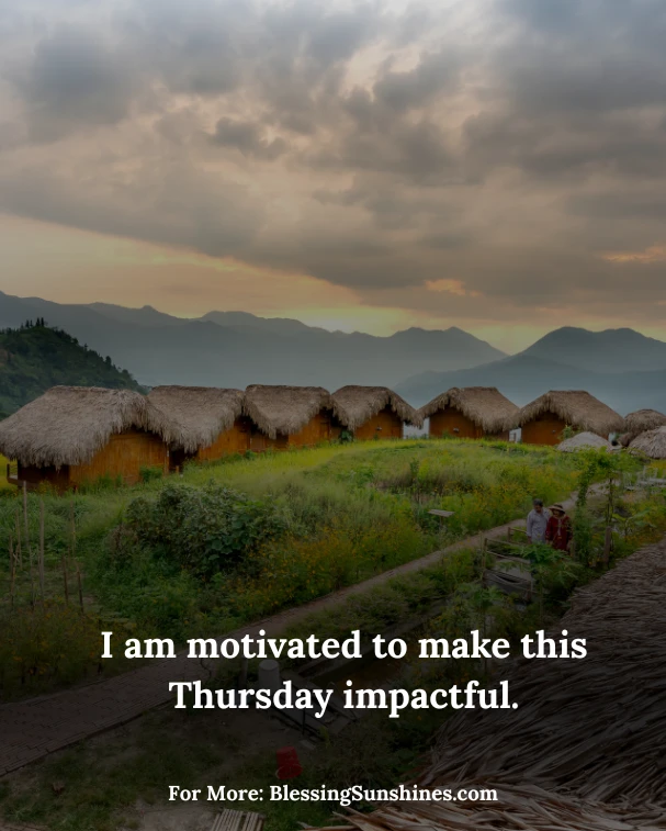 Motivation Thursday Affirmations