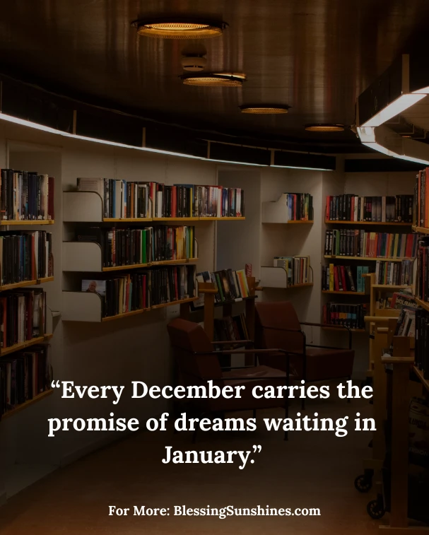 Quotes About December and New Dreams