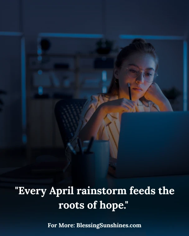Quotes About Month of April about Hope & Renewal