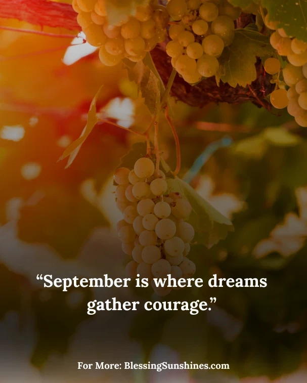 September Month Quotes