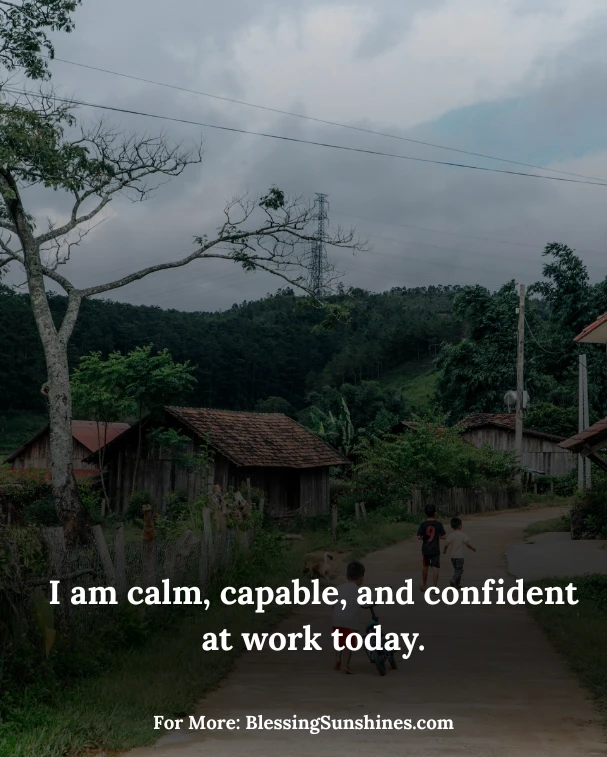 Thursday Affirmations for Work