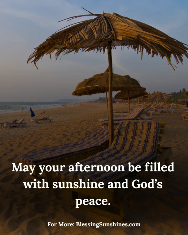 Good Afternoon Blessings