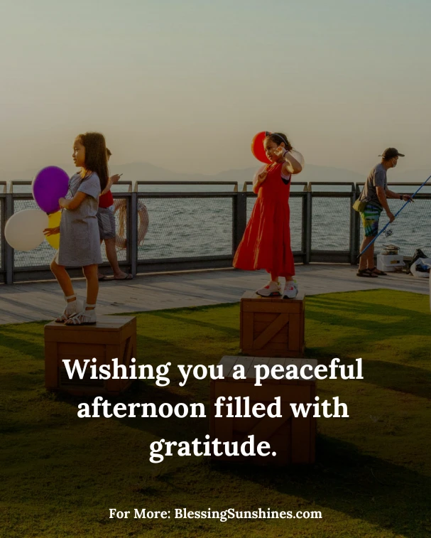 Good Afternoon Blessings