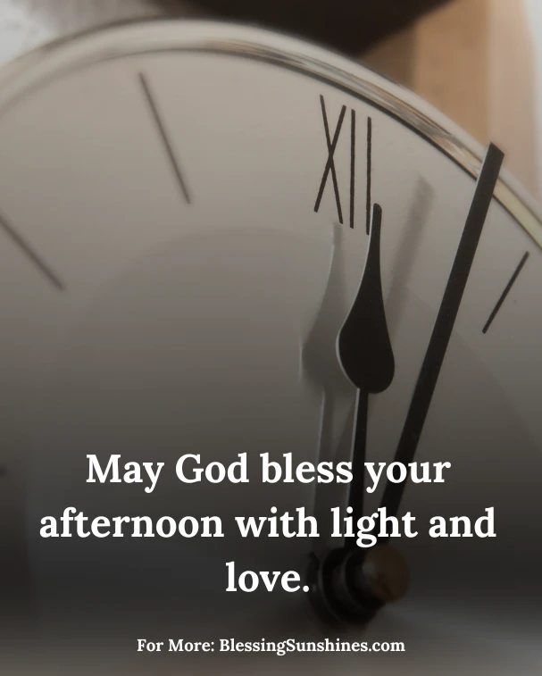 Good Afternoon Blessings