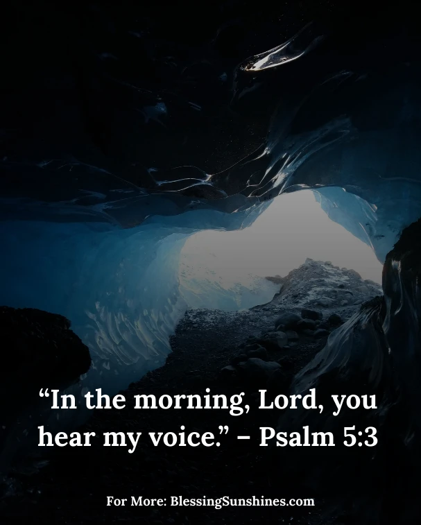 Blessing Good Morning Bible Verses