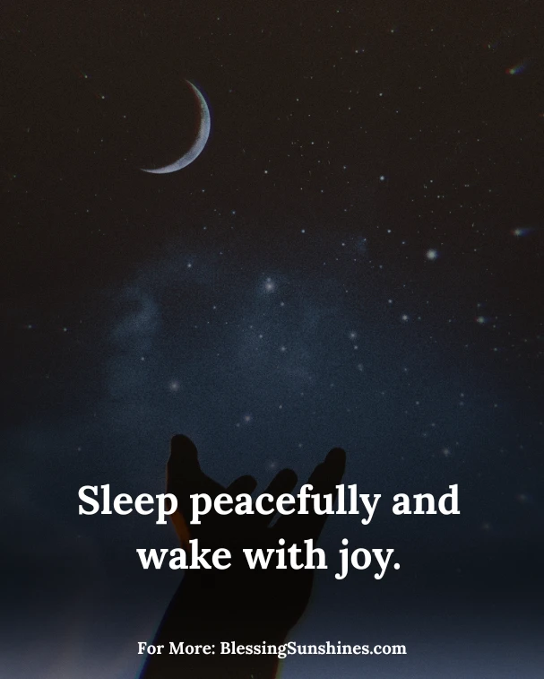 Positive Good Night Blessings