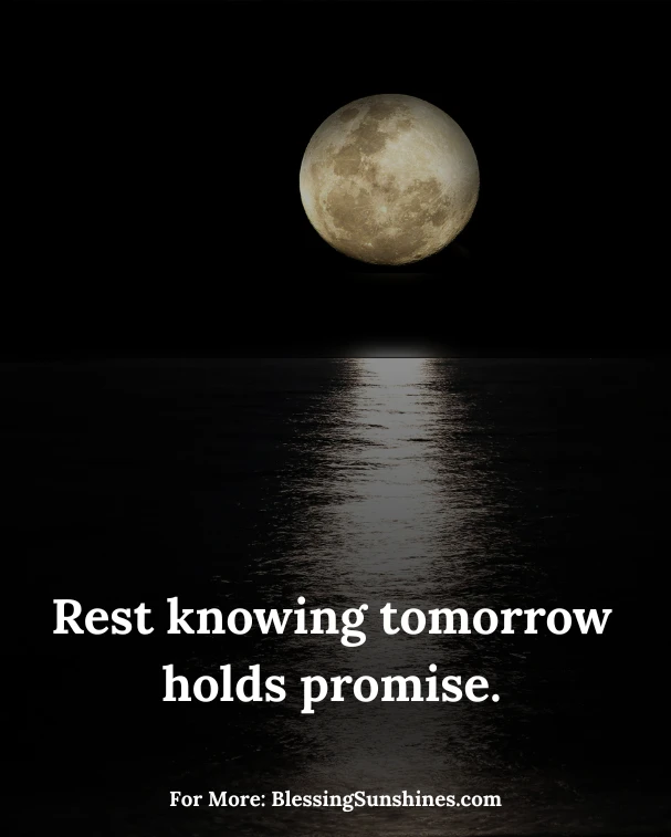 Positive Good Night Blessings
