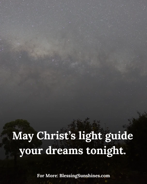 Faith-Filled Beautiful Good Night Blessings Blessings