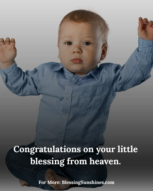Happy Blessed Baby Messages