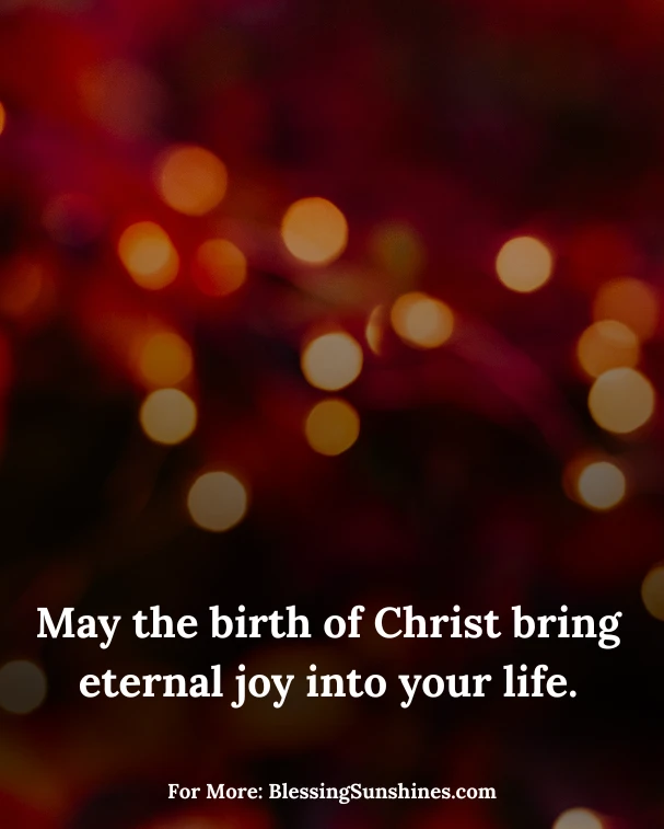 Religious Christmas Blessings