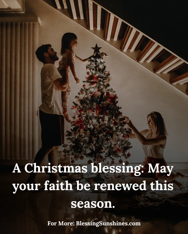 Religious Christmas Blessings