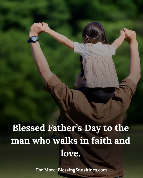 Religious Father’s Day Blessings