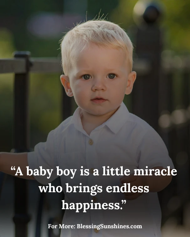 Baby Boy Quotes