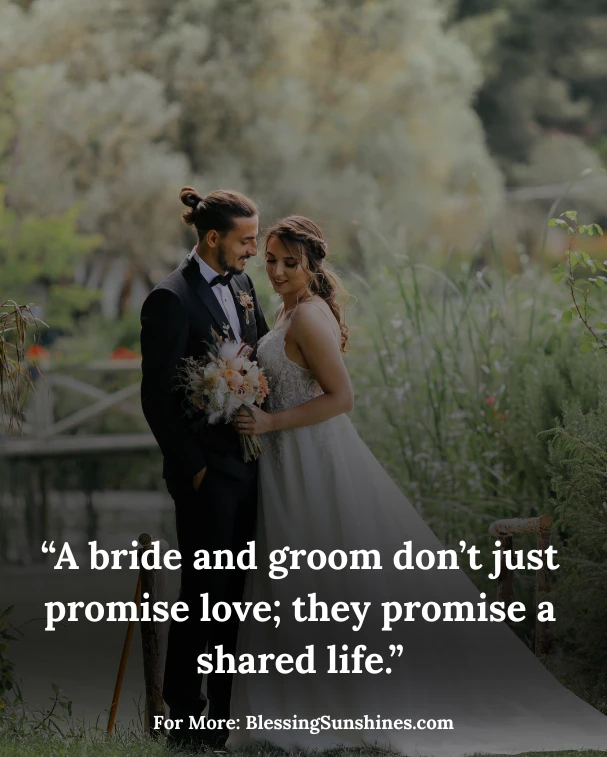 Bride and Groom Quotes That Capture True Romance