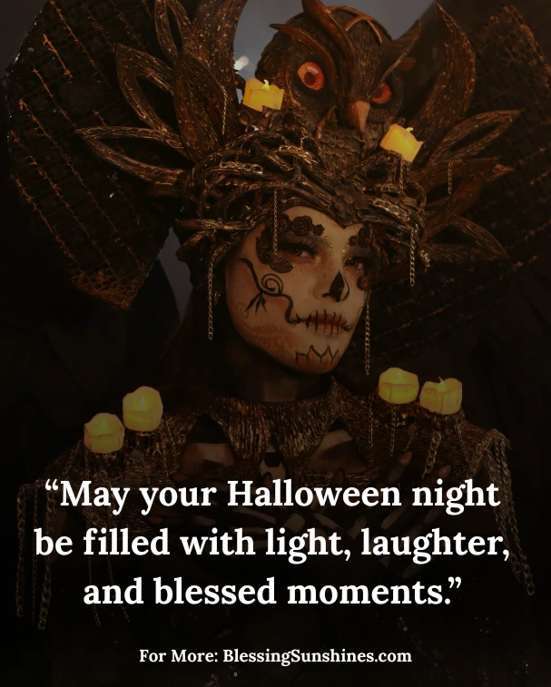 Halloween Blessings & Sayings