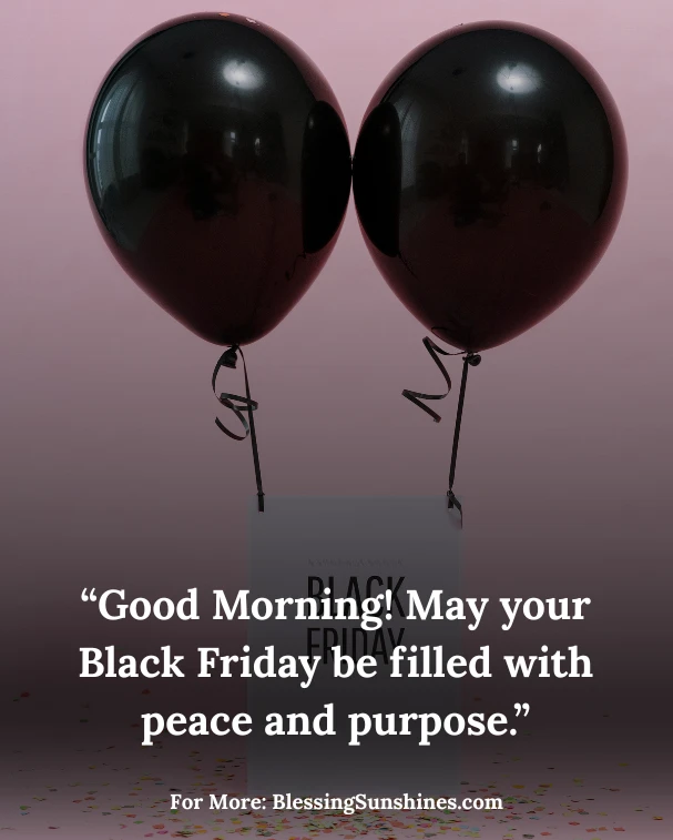 Heartfelt Black Friday Blessings Images & Messages