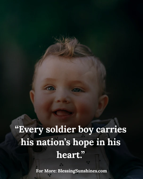 Soldier Boy Quotes