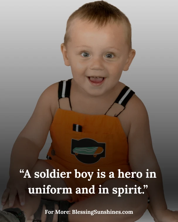 Soldier Boy Quotes, a