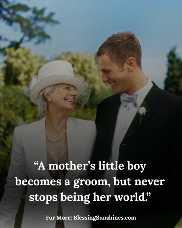 Touching Mother of the Groom Quotes