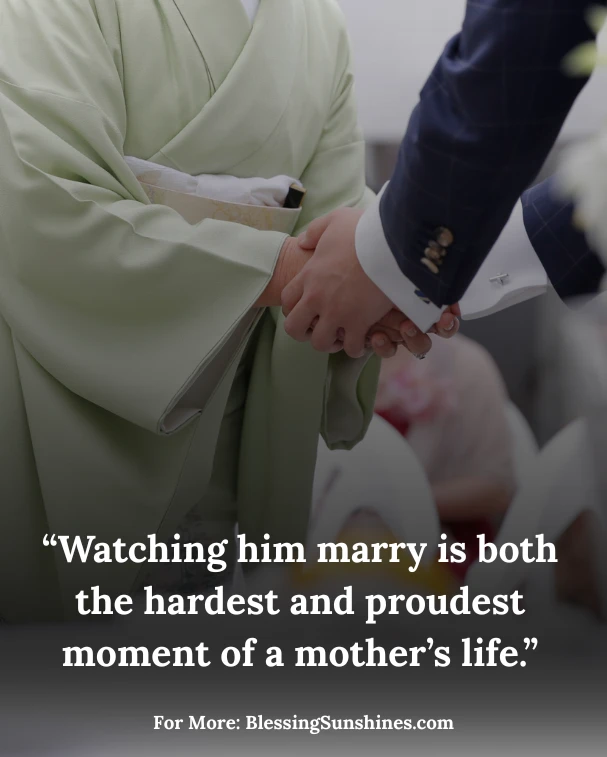 Touching Mother of the Groom Quotes, c