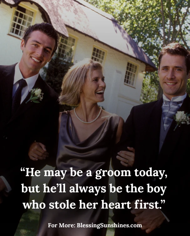 Touching Mother of the Groom Quotes, d