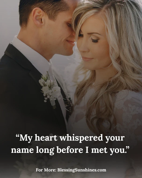 Wedding Quotes from Bride to Groom