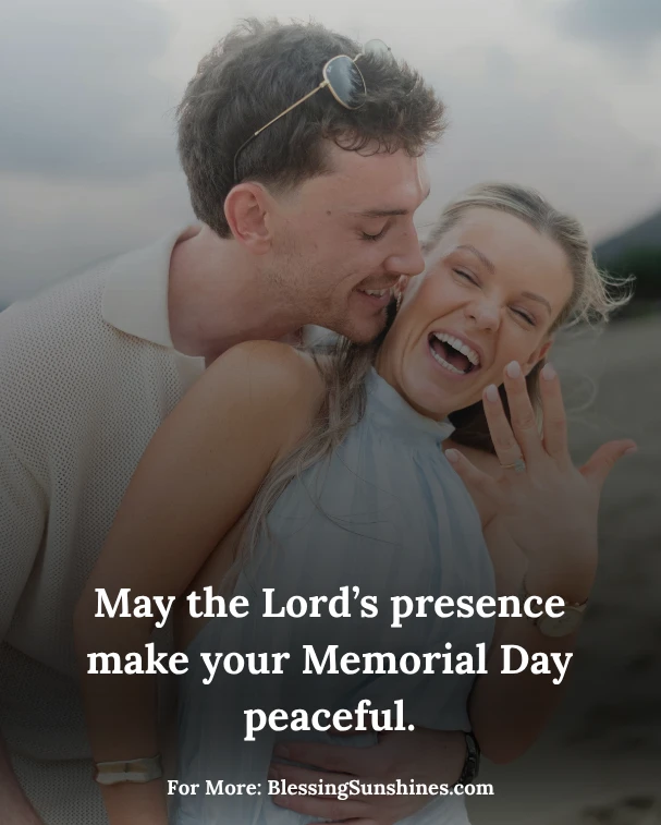 Happy Memorial Day Blessings, Celebrate freedom, honor sacrifice, and cherish peace.