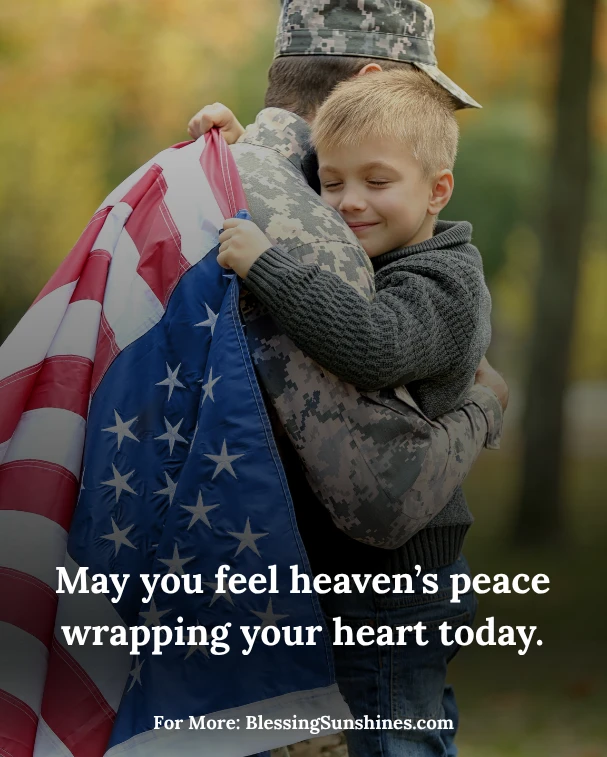 Memorial Day Blessings for Soldiers’ Families