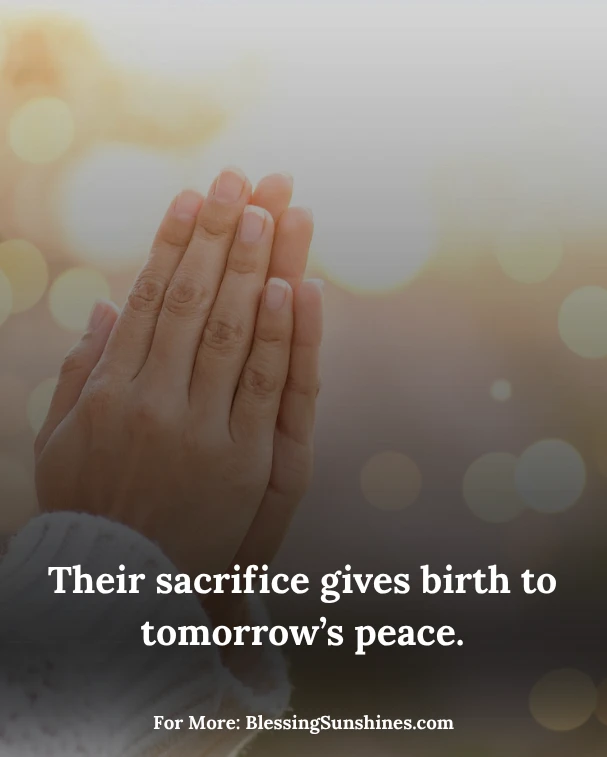 Memorial Day Blessings of Hope, The Lord turns mourning into morning light.