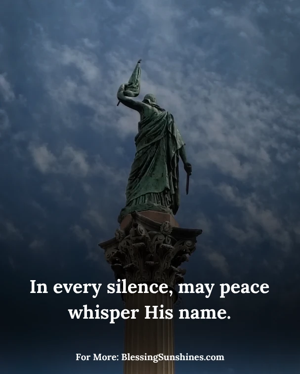 Peaceful Memorial Day Blessings, May peace and purpose define this Memorial Day.