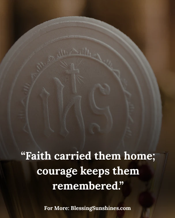 Religious Memorial Day Blessings Quotes, “Love lives beyond the battlefield.”