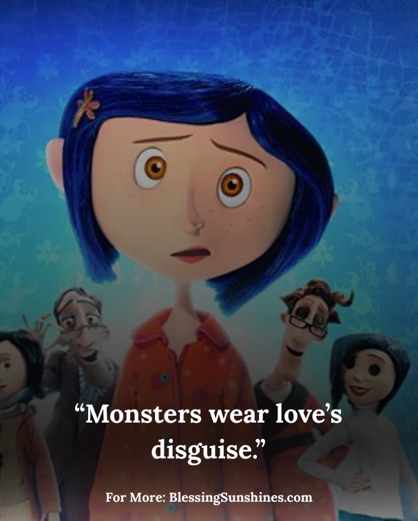 Short & Deep Coraline Movie Quotes