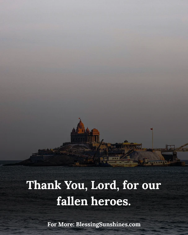 Short Memorial Day Blessings, We live in their legacy of love.