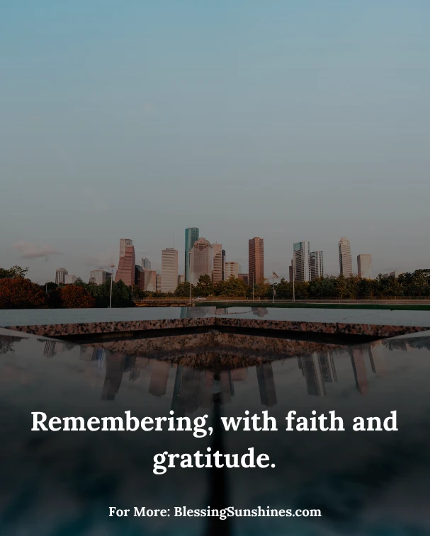 Short Memorial Day Blessings, Heaven’s army stands forever honored.