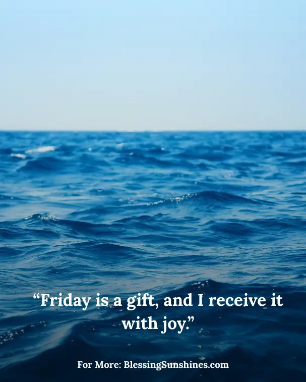 Friday Affirmations