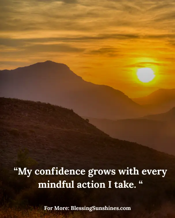 Positive Monday Affirmations for Confidence & Calm