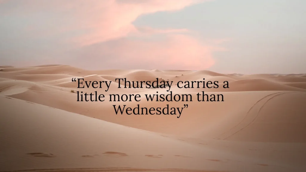 Thursday Inspirational Quotes